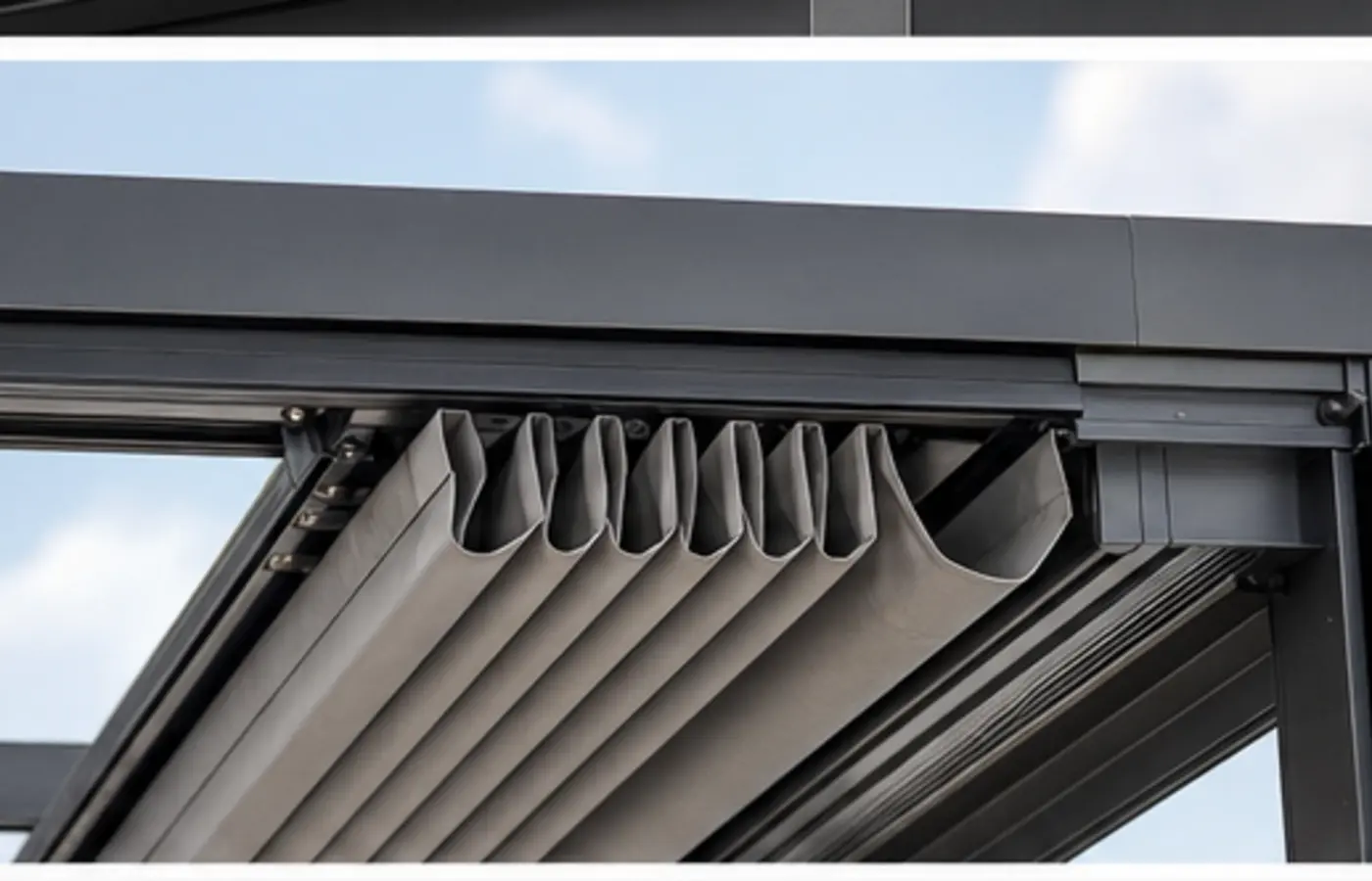 Otomatik Pergola Sistemleri detay görünümü